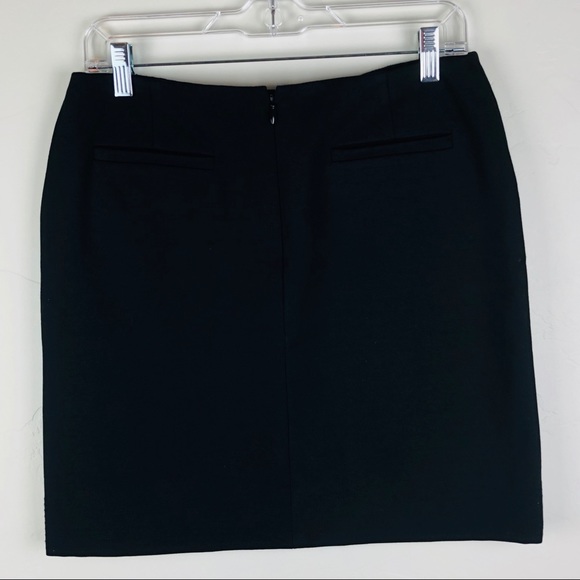 INC Black mini Skirt. SZ8. L17” - Picture 3 of 4